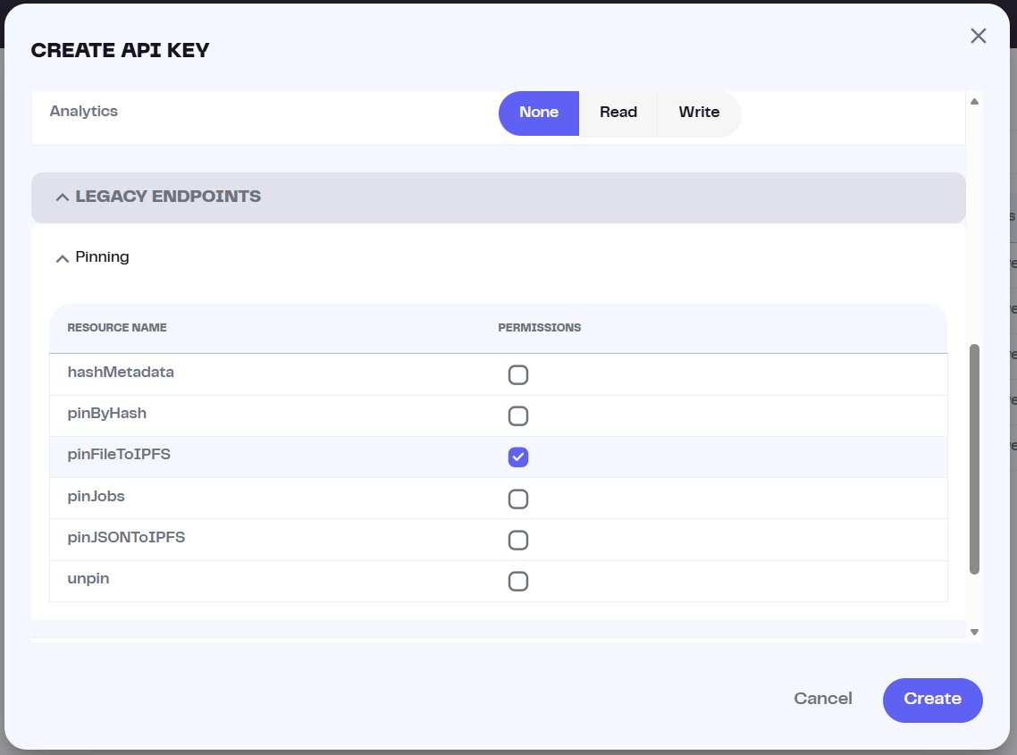 pinFileToIPFS permission checked